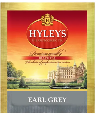 Чай чорний Hyleys Earl Grey 300 г (125 шт. x 2 г)